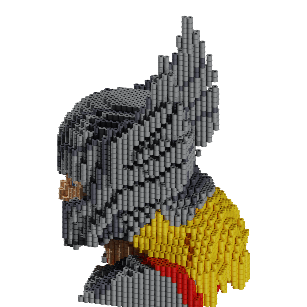 Patrón Busto Thor - Marvel – fusebeads