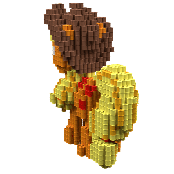 Patrón AppleJack – fusebeads