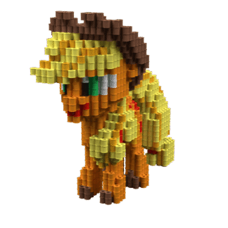 Patrón AppleJack – fusebeads