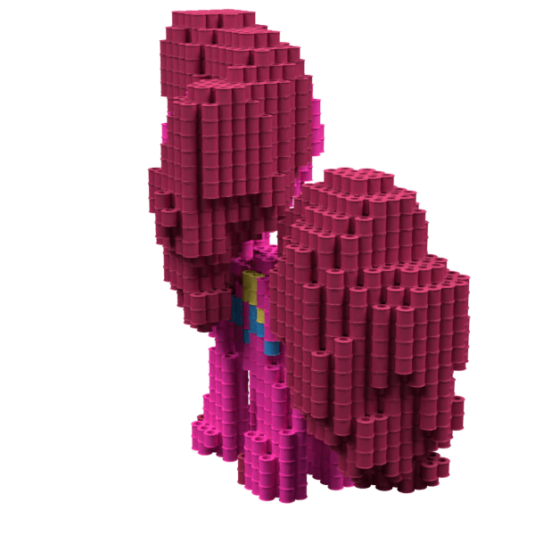Patrón Pinkie Pie – fusebeads