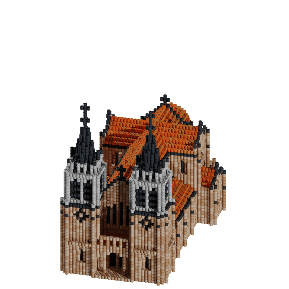 Patrón La Iglesia De Covadonga – fusebeads