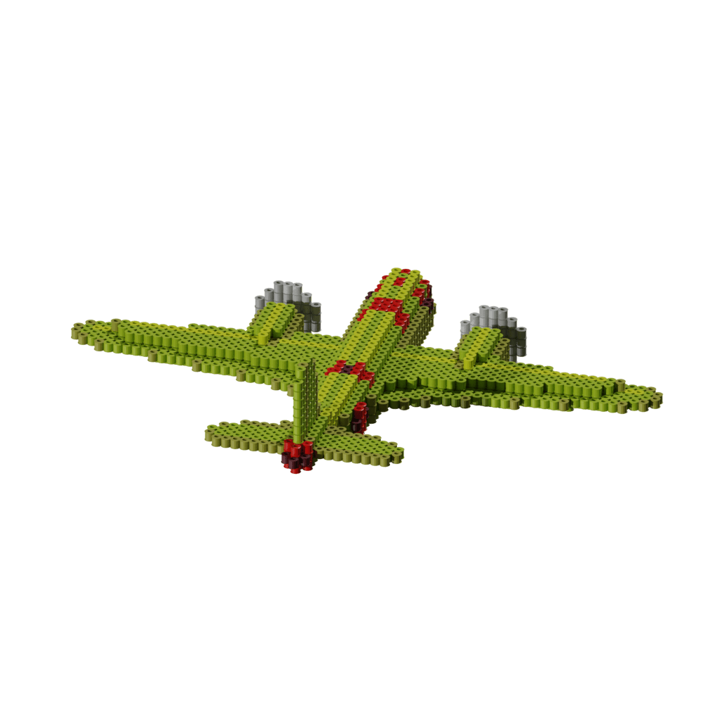 Patrón B-52 Stratofortress – fusebeads