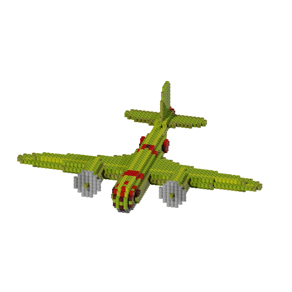 Patrón B-52 Stratofortress – fusebeads
