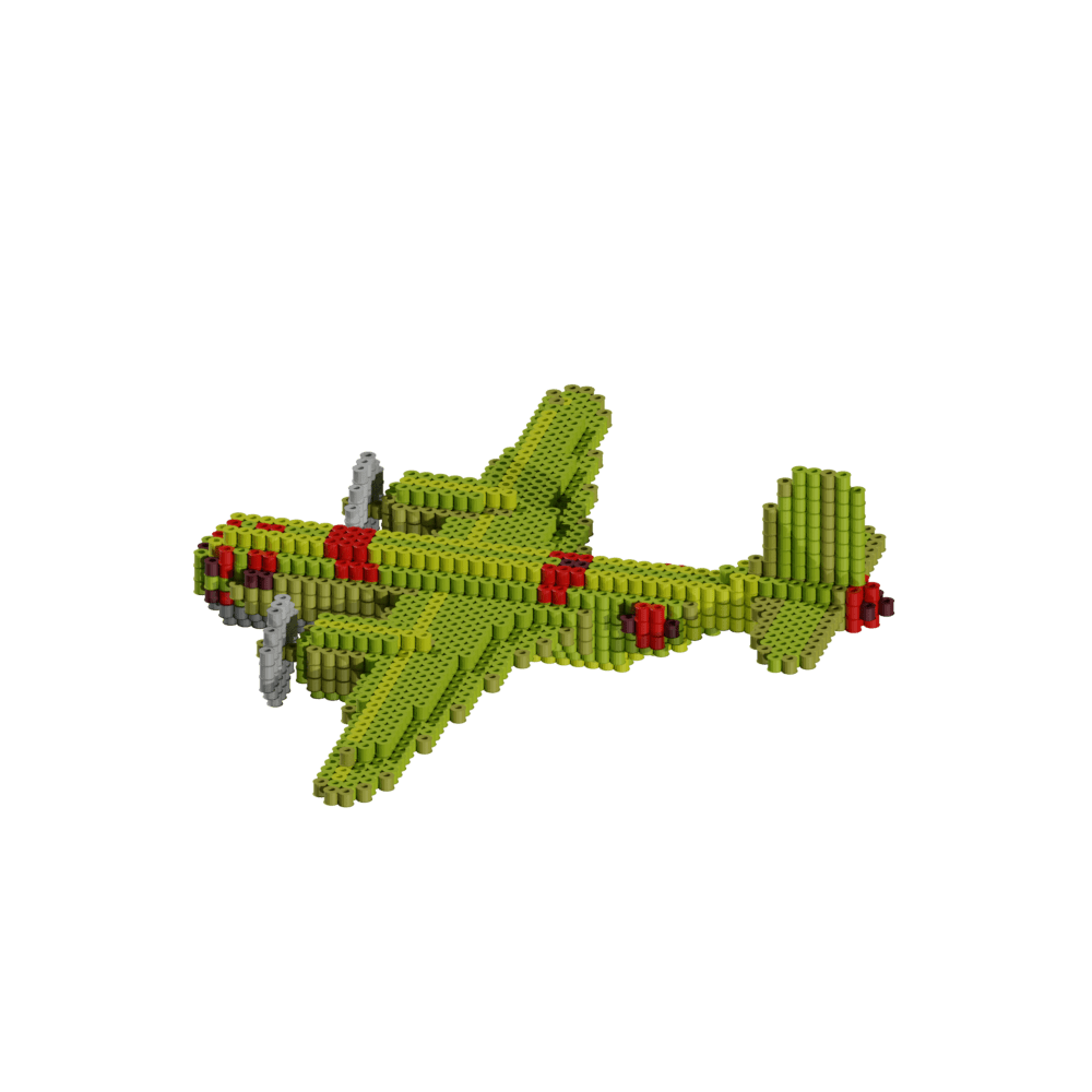 Patrón B-52 Stratofortress – fusebeads