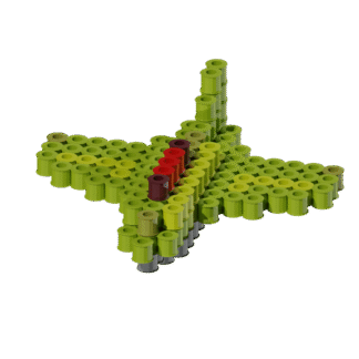 Patrón Jet 1942 – fusebeads