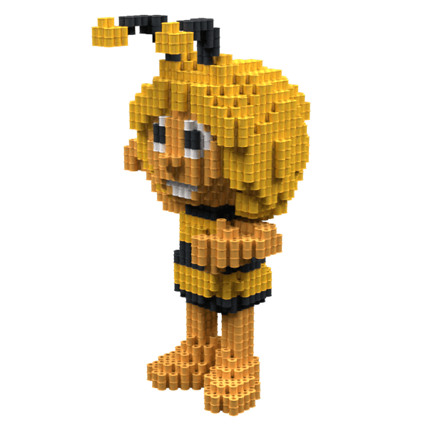 Patrón La Abeja Maya – fusebeads