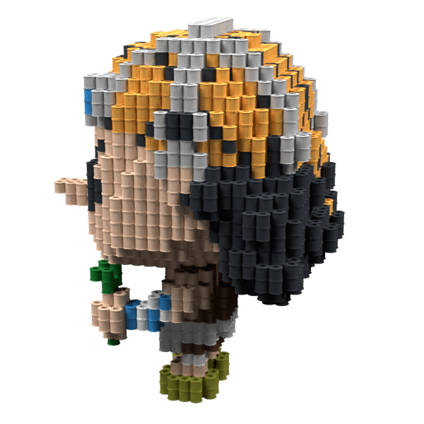 Patrón Ussop (FunkoStyle) – fusebeads