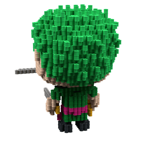 Patrón Zoro (FunkoStyle) – fusebeads