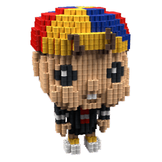 Patrón Quico (FunkoStyle) – fusebeads