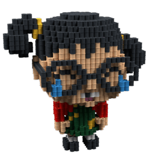 Patrón La Chilindrina (FunkoStyle) – fusebeads