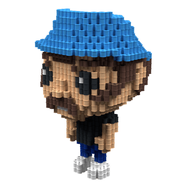Patrón Don Ramón (FunkoStyle) – fusebeads