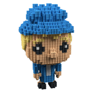 Patrón Doña Clotilde (FunkoStyle) – fusebeads