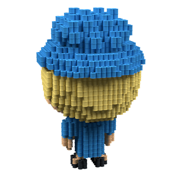 Patrón Doña Clotilde (FunkoStyle) – fusebeads