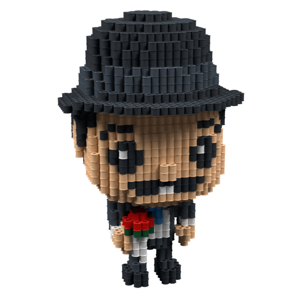 Patrón Profesor Jirafales (FunkoStyle) – fusebeads