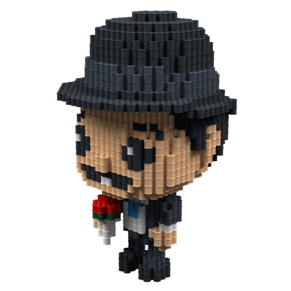 Patrón Profesor Jirafales (FunkoStyle) – fusebeads