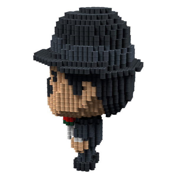 Patrón Profesor Jirafales (FunkoStyle) – fusebeads