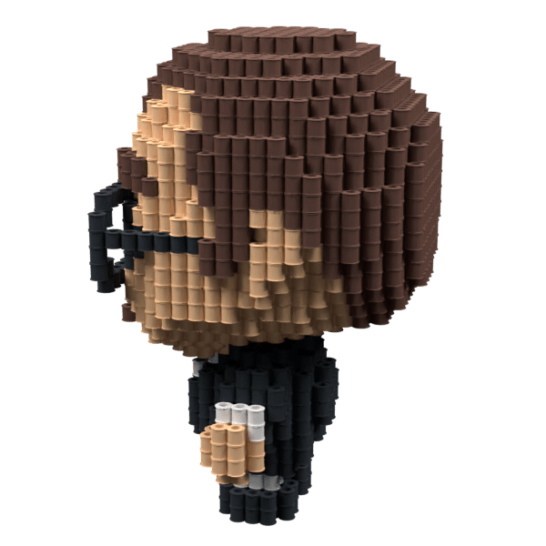 Patrón Sr.Barriga (FunkoStyle) – fusebeads