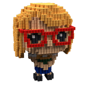 Patrón Bernadette Rostenkowski (FunkoStyle) – fusebeads