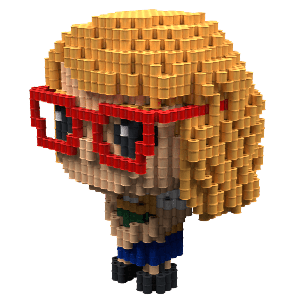 Patrón Bernadette Rostenkowski (FunkoStyle) – fusebeads