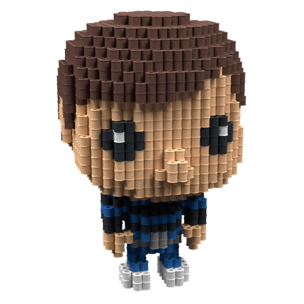 Patrón Howard Wolowitz (FunkoStyle) – fusebeads