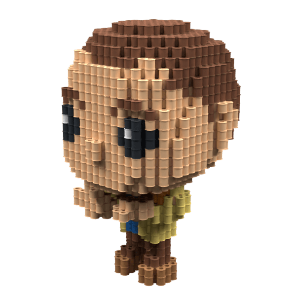Patrón Sheldon Cooper (FunkoStyle) – fusebeads