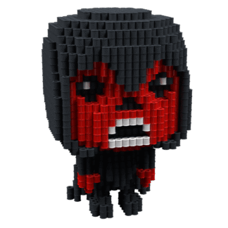 Patrón Calavera Roja (FunkoStyle) – fusebeads