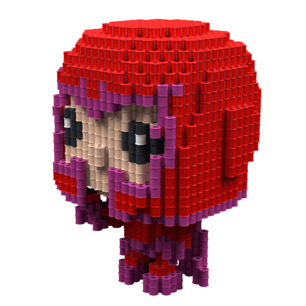 Patrón Magneto (FunkoStyle) – fusebeads
