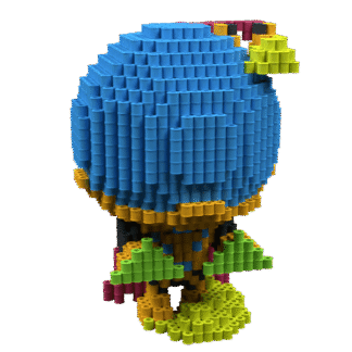 Patrón Mysterio (FunkoStyle) – fusebeads