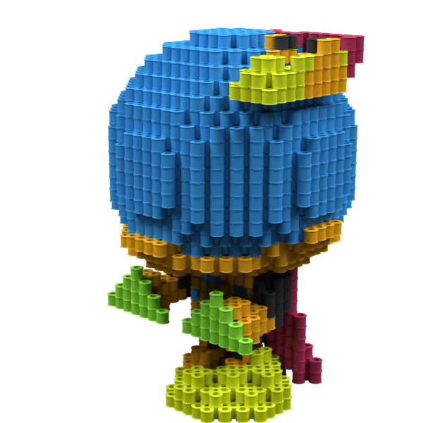 Patrón Mysterio (FunkoStyle) – fusebeads