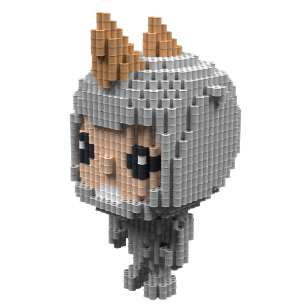 Patrón Rhino (FunkoStyle) – fusebeads