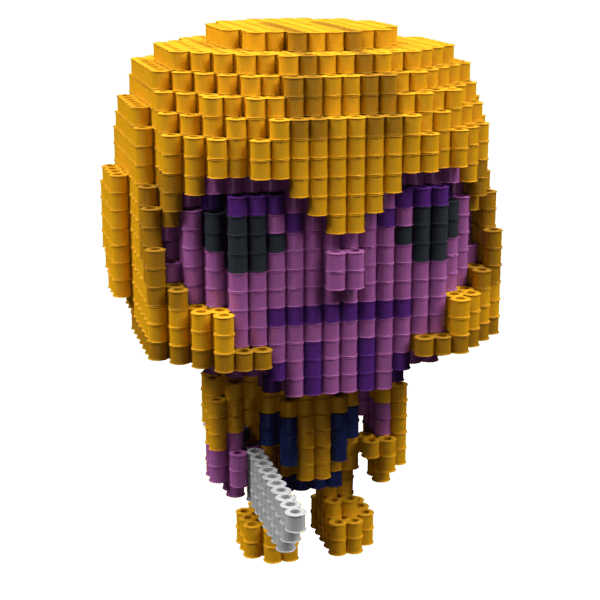 Patrón Thanos (FunkoStyle) – fusebeads