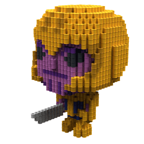 Patrón Thanos (FunkoStyle) – fusebeads