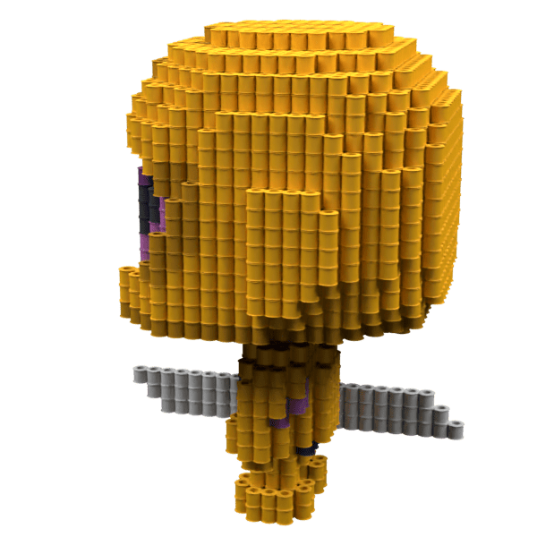 Patrón Thanos (FunkoStyle) – fusebeads