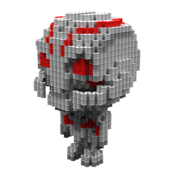 Patrón Ultron (FunkoStyle) – fusebeads