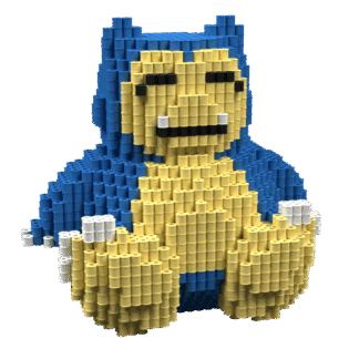 Patrón Snorlax - Pokémon – fusebeads