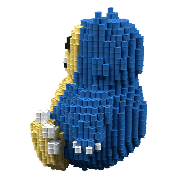 Patrón Snorlax - Pokémon – fusebeads