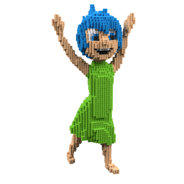Patrón Alegría - Insideout – fusebeads