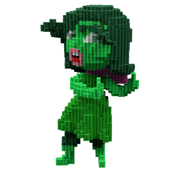 Patrón Disgusto-Insideout – fusebeads
