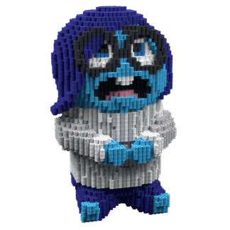 Patrón Tristeza-Insideout – fusebeads