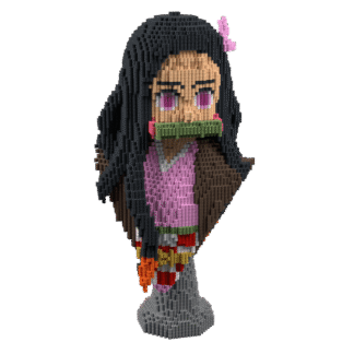 Patrón Nezuko Kamado – fusebeads