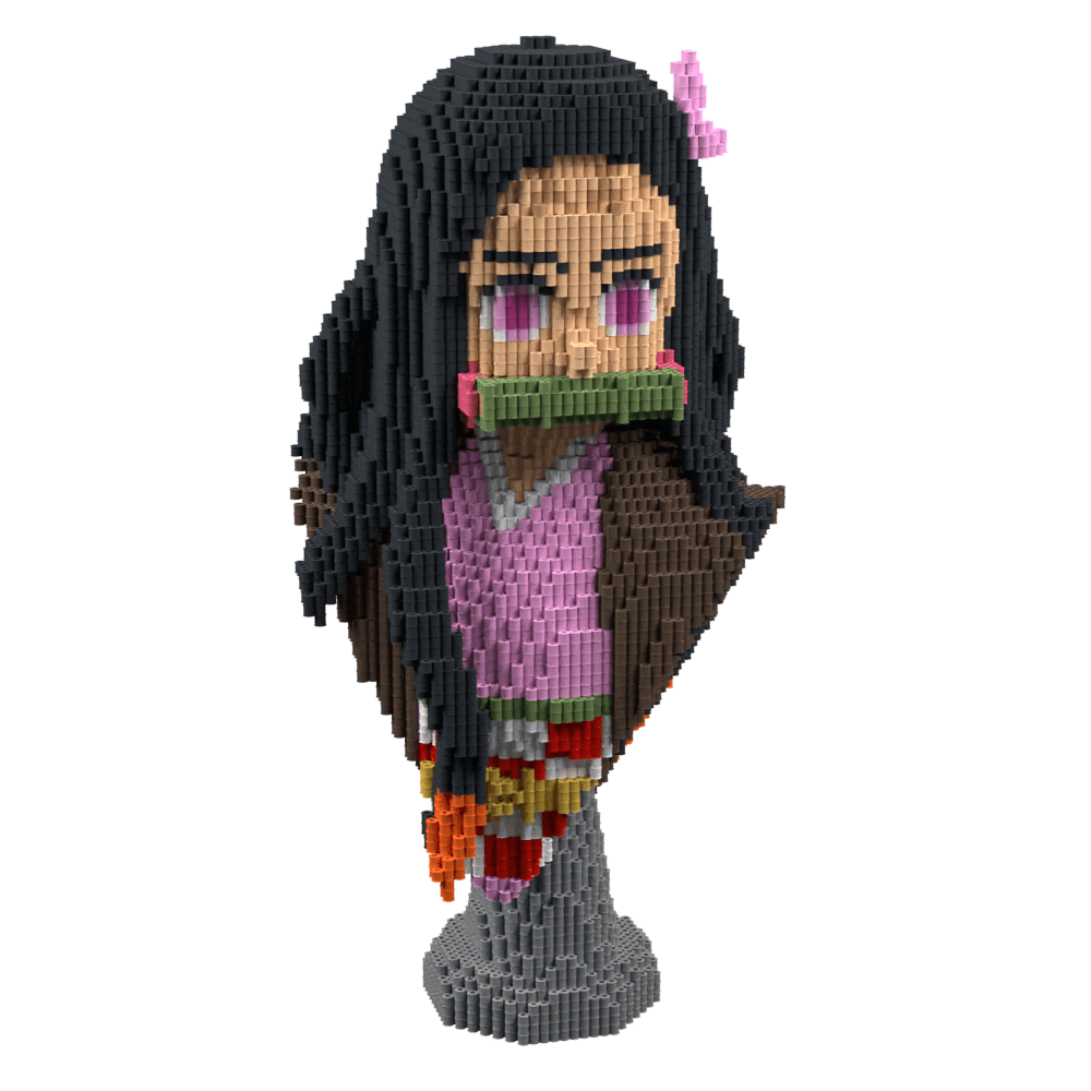Patrón Nezuko Kamado – fusebeads