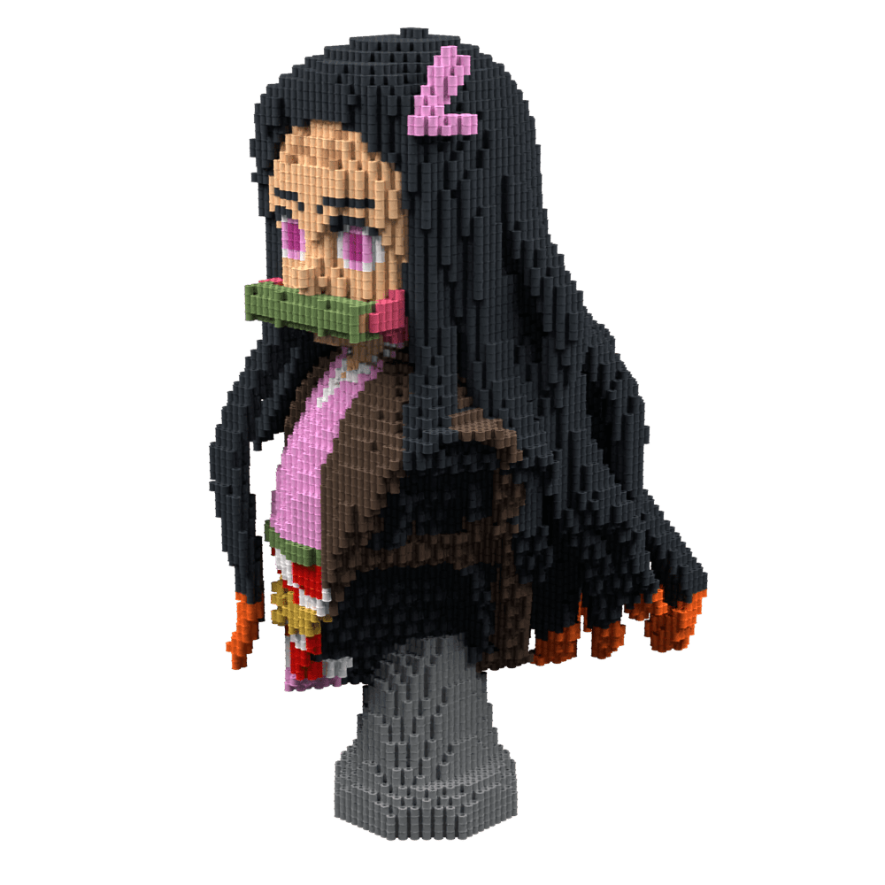 Patrón Nezuko Kamado – fusebeads