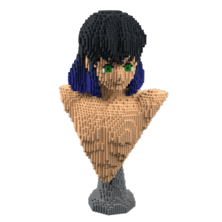 Patrón Inosuke Hashibira – fusebeads