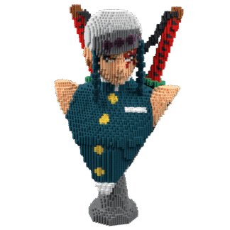 Patrón Tengen Uzui – fusebeads