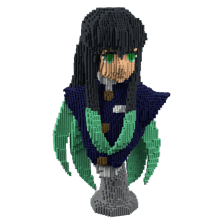 Patrón Muichiro Tokito – fusebeads
