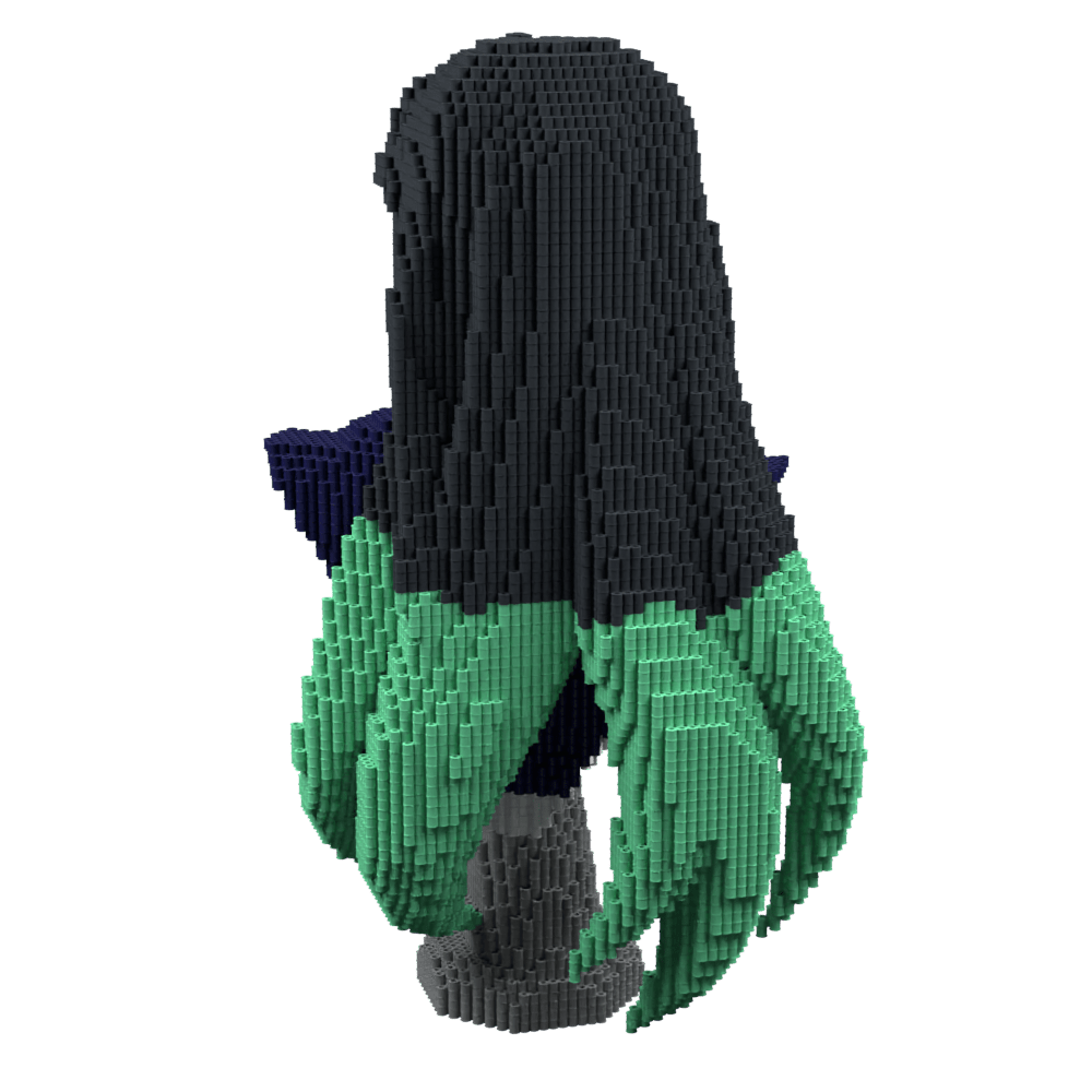 Patrón Muichiro Tokito – fusebeads