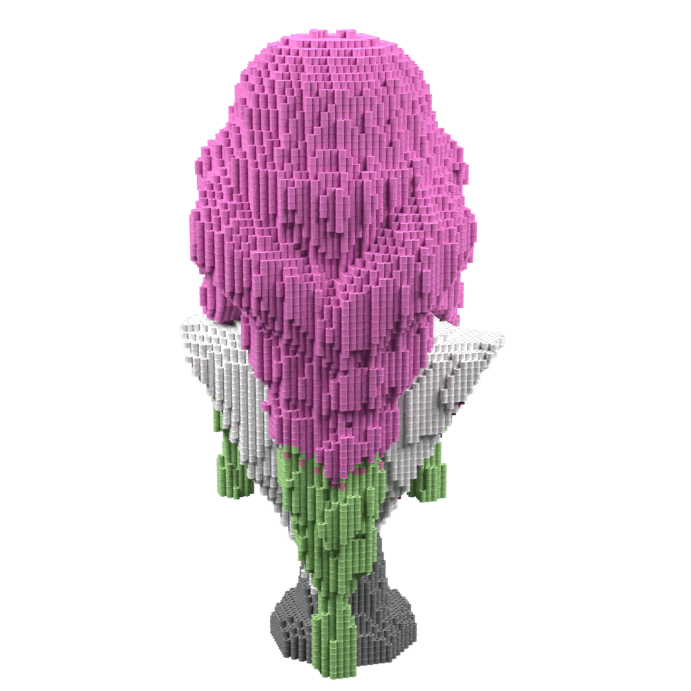 Patrón Mitsuri Kanroji – fusebeads