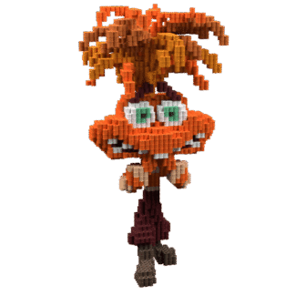 Patrón Ansiedad-Insideout – fusebeads