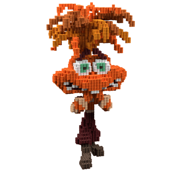 Patrón Ansiedad-Insideout – fusebeads