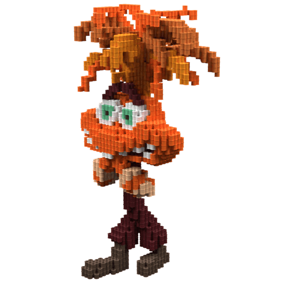Patrón Ansiedad-Insideout – fusebeads